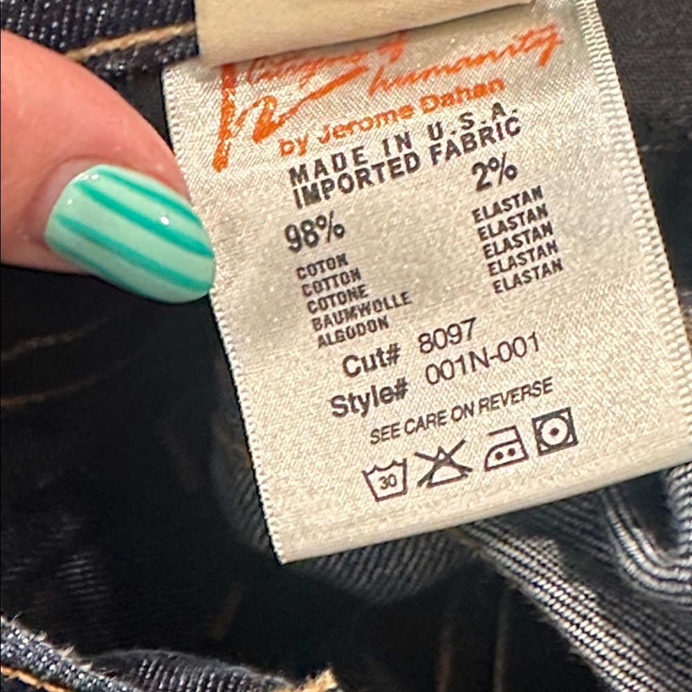 Citizens of Humanity Kelly #001 Low Rise Bootcut Stretch 28 EUC Jeans - Picture 8 of 11